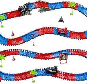 Spider Construction Race Track Set
