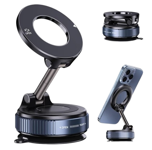 Suction phone holder