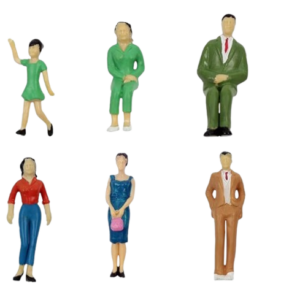 Scale painted figures