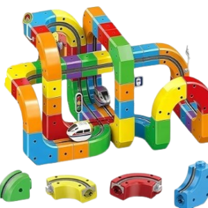 Magnetic train set