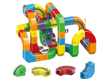 Magnetic train set