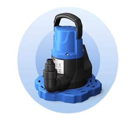 Swimming pool cover pump