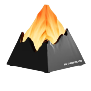 Volcano night Light