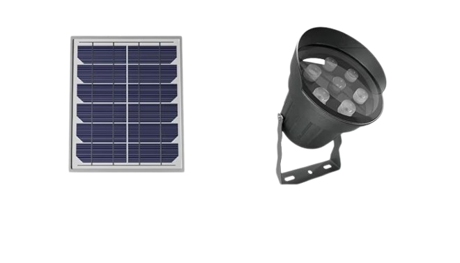 Solar Flag Pole Light