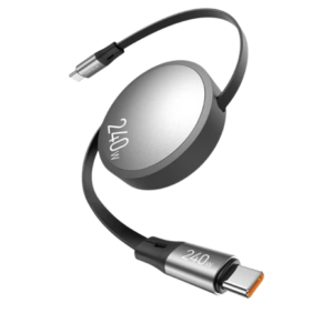 Retractable USB charger