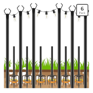 String light poles