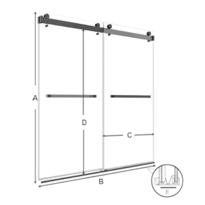 Frameless Shower Door